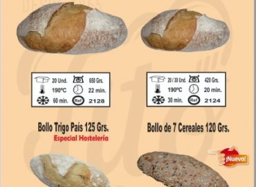 Catálogo de pan